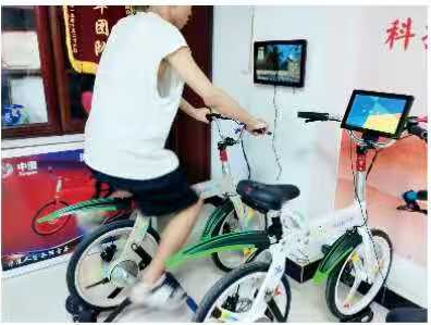 江油中漫多功能室内外健身自行车